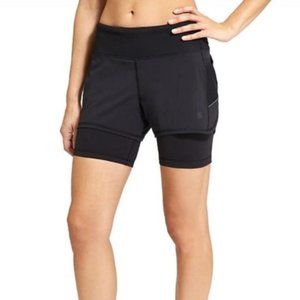 Athleta Ready Set 2 in 1 Shorts, 6"
